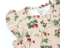 Name It rose smoke sunsuit jordbær